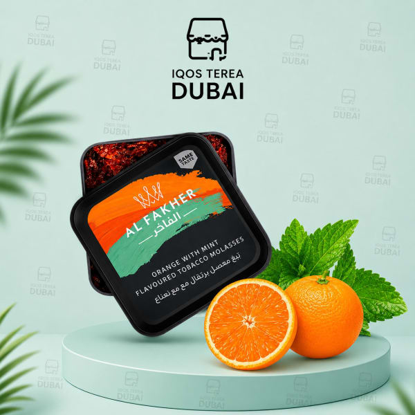 Al Fakher Shisha Orange with Mint Flavour