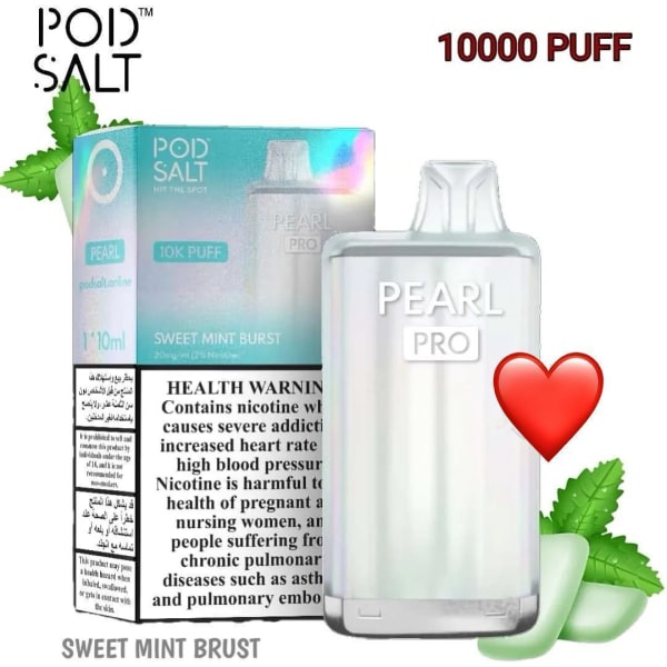 Pod Salt Pearl Pro 10000 Puffs Disposable Vape In UAE, disposable vape, view 5