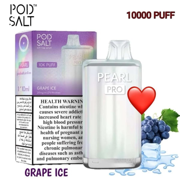 Pod Salt Pearl Pro 10000 Puffs Disposable Vape In UAE, disposable vape, view 6