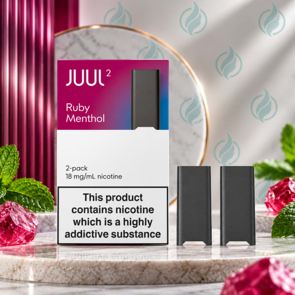 JUUL 2 Ruby Menthol Pods
