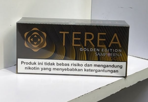 IQOS TEREA Golden Edition Indonesian, pack of 20 TEREA tobacco sticks